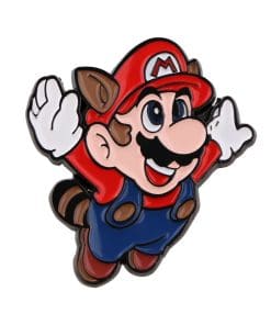 Super Mario Bros 'Mario Squirrel Jump' Enamel Pin