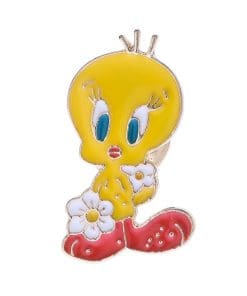 Tweety 'Hawaiian Flower' Enamel Pin