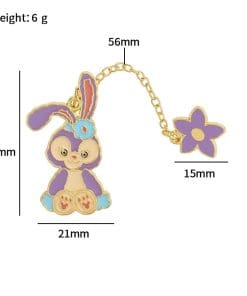 Alternative view of Duffy and Friends ‘StellaLou | Flower Chain’ Enamel Pin