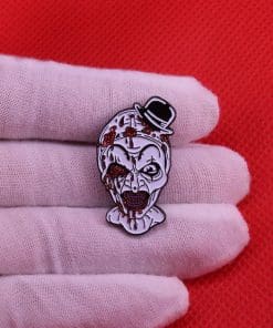 Alternative view of Terrifier 'Scary Head' Enamel Pin