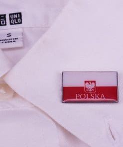 Alternative view of Poland flag 'Polska' Enamel Pin