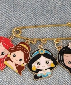 Alternative view of Princesses 'Little Girls Charms 2.0' Enamel Pin