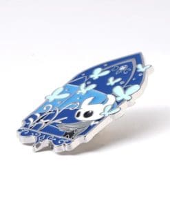 Alternative view of Hollow Knight 'Ghost | Butterfly Night' Enamel Pin