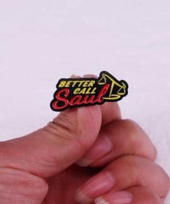 Alternative view of Breaking Bad 'Better Call Saul | Scale' Enamel Pin