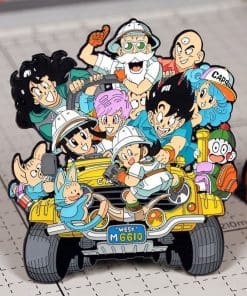 Dragon Ball Z ‘Master Roshi and the Gang’ Enamel Pin