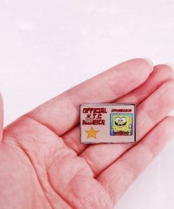 Alternative view of SpongeBob SquarePants 'Official Member' Enamel Pin