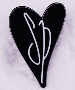 Smashing Pumpkins 'Black Heart' Enamel Pin
