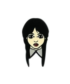 Wednesday 'Fierce Look' Enamel Pin