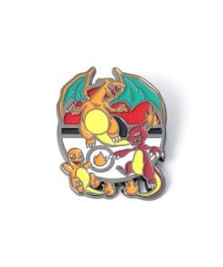 Pokemon 'Charmander x Charizard Evolution' Enamel Pin