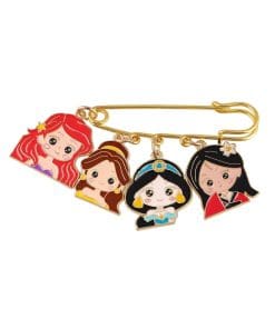 Princesses 'Little Girls Charms 2.0' Enamel Pin