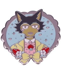 Beastars 'Legoshi | Strawberry Bad Wolf' Enamel Pin