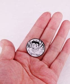 Alternative view of Slam Dunk 'Happy Hikoichi' Enamel Pin