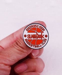 Alternative view of Slam Dunk 'Shohoku High Basketball Club' Enamel Pin