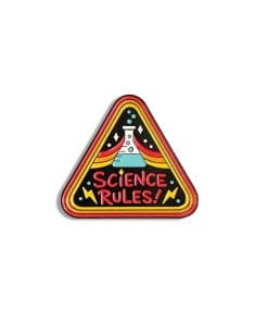 Science Rules 'Lab Chem' Enamel Pin
