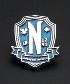 Wednesday 'Nevermore Academy' Enamel Pin