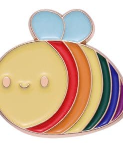 Bee Pride 'Proud LGBT Rainbow' Enamel Pin