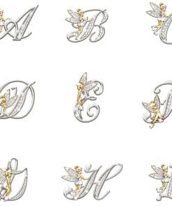 Tinker Bell 'Sparkling Letter' Enamel Pin