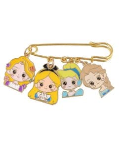 Princesses 'Little Girls Charms' Enamel Pin
