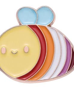 Bee Pride 'Proud Lesbian' Enamel Pin