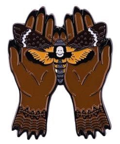 Silence of The Lambs 'Hand Death Moth' Enamel Pin
