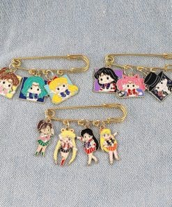 Alternative view of Sailor Moon 'Sailor Guardian Charms' Enamel Pin