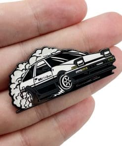 Alternative view of Initial D ‘Toyota Sprinter Trueno AE86 2.0’ Enamel Pin