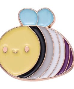 Bee Pride 'Proud Asexual' Enamel Pin