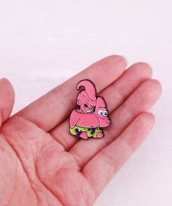 Alternative view of Dragon Ball Z 'Majin Buu x Patrick' Enamel Pin