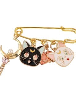Sailor Moon 'Luna and Artamis' Enamel Pin