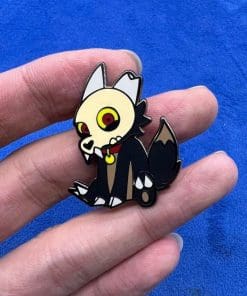Alternative view of The Owl House 'King Clawthorne' Enamel Pin