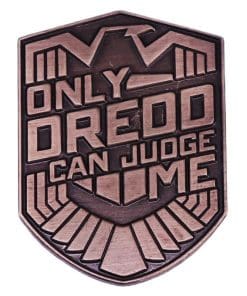 Judge Dredd 'Dredd Can Judge Me' Enamel Pin