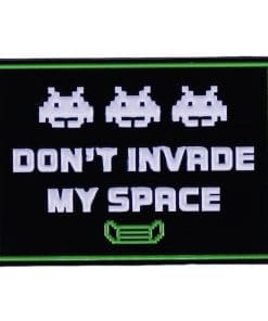 Alien 'Don't Invade My Space' Enamel Pin