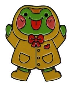 Happy Frog 'Yellow Raincoat' Enamel Pin