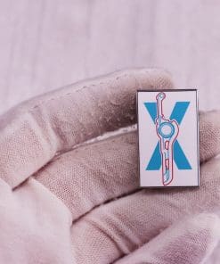 Alternative view of Xenoblade Chronicles 'Monado | Shulk Weapon' Enamel Pin
