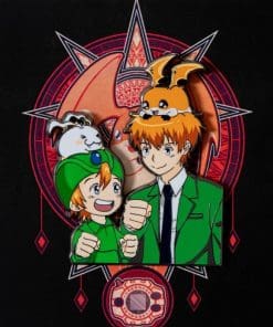 Alternative view of Digimon Adventure 'Takeru Takaishi and Kari Kamiya' Enamel Pin