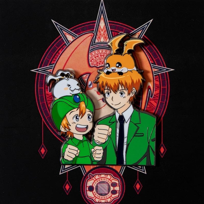 Digimon Adventure 'Takeru Takaishi and Kari Kamiya' Enamel Pin