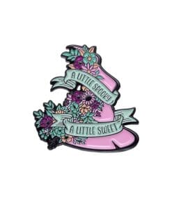 Witch Hat 'Little Spooky Little Sweet' Enamel Pin