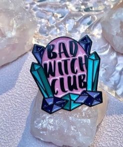 Alternative view of Hocus Pocus 'Bad Witch Club' Enamel Pin
