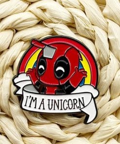 Deadpool 'I'm a Unicorn' Enamel Pin - Image 3