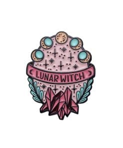 Wizard Crystal 'Lunar Witch' Enamel Pin