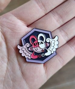 Alternative view of One Piece 'Film Red Uta Shanks' Enamel Pin
