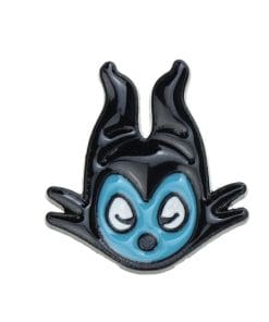Maleficent Chibi Head Enamel Pin