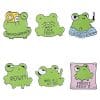 Funny Frogs 'Set of 6 Cute Froggies' Enamel Pin