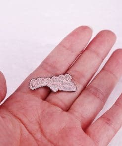 Alternative view of Courage 'Dear Heart' Enamel Pin