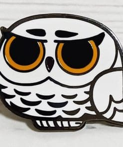 Snowy Owl Enamel Pin