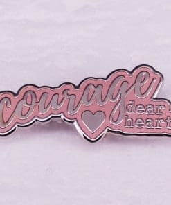 Courage 'Dear Heart' Enamel Pin