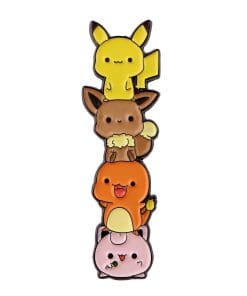 Pokemon 'Tower | Pikachu Eevee Charmander Jigglypuff' Enamel Pin