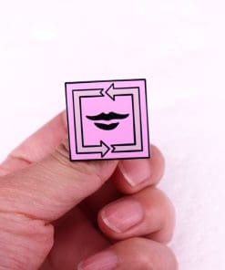 JoJo's Bizarre Adventure 'Rikiel Kiss' Enamel Pin - Image 3