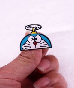 Alternative view of Doraemon 'Dragonfly Helicopter' Enamel Pin
