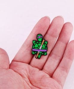 Alternative view of Teenage Mutant Ninja Turtles 'Donnie Turtle' Enamel Pin